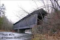 Newport, NH - Pier Bridge - Spring